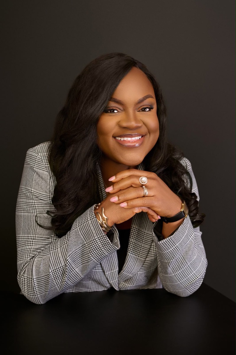 Busayo Disu, studio portrait headshot